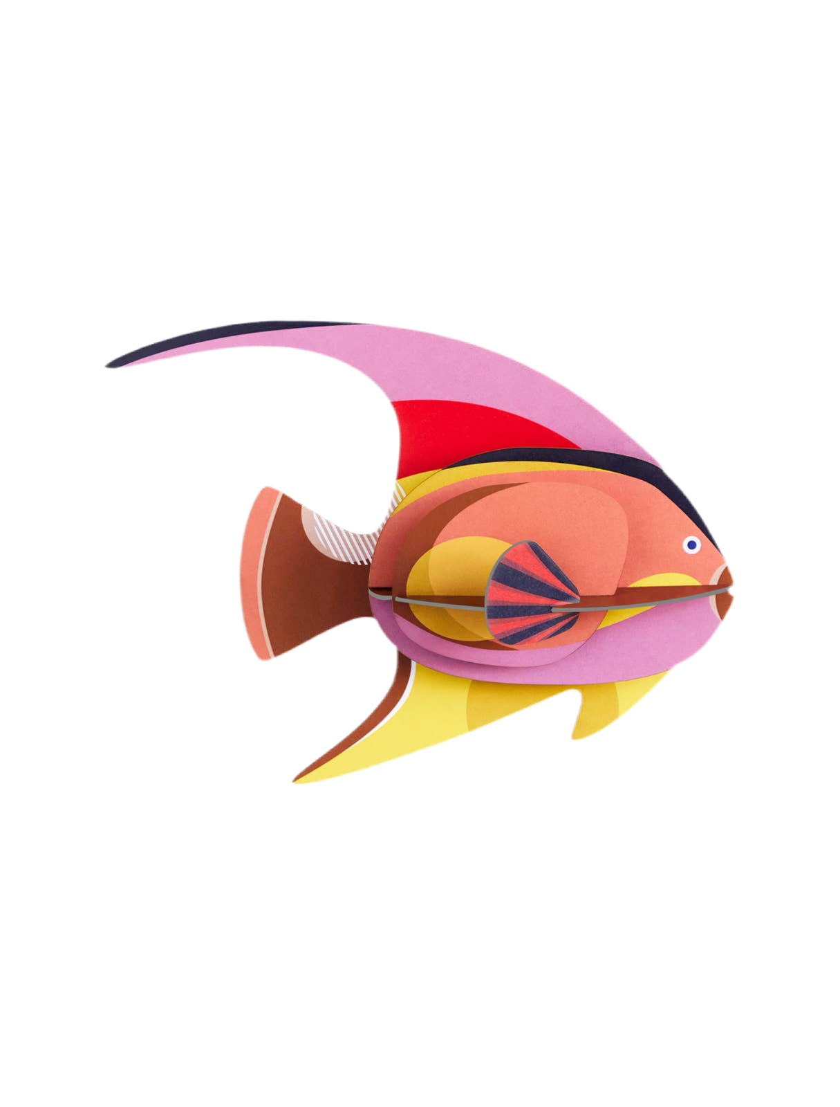 Blackcap Fish 3D DIY Wall Art