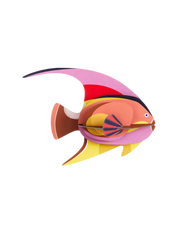 Blackcap Fish 3D DIY Wall Art