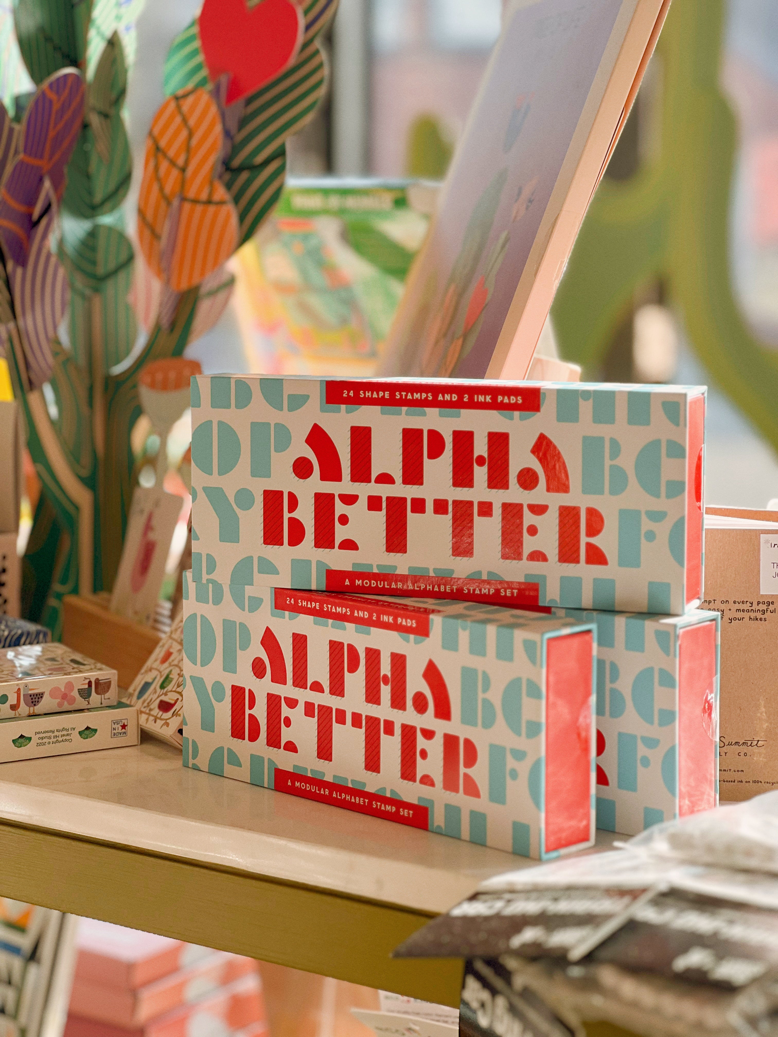 Alpha Better Stamp Set