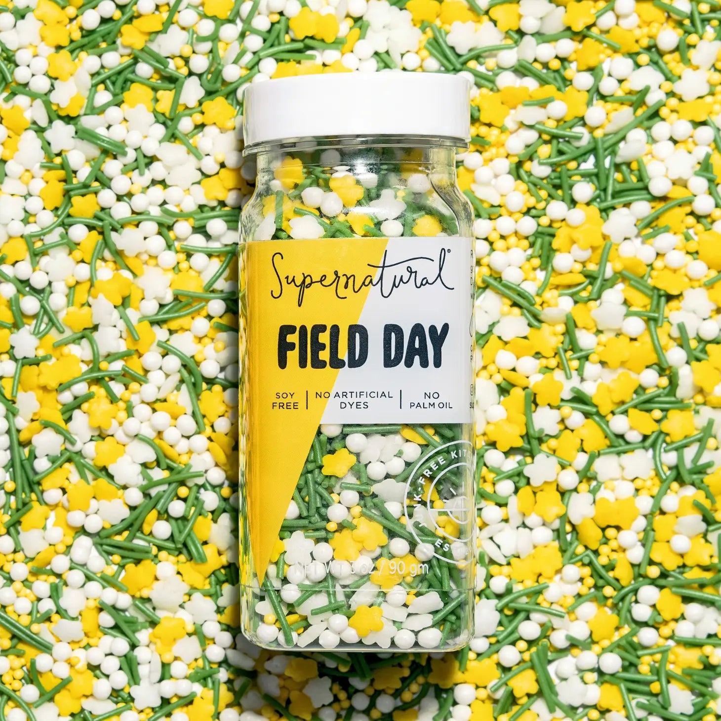 Dye-Free Field Day Sprinkles