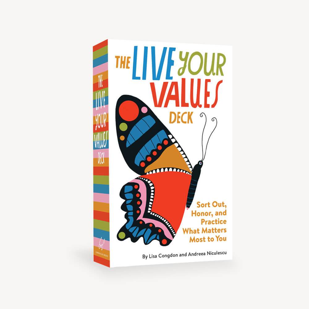 The Live Your Values Deck, Lisa Congdon and Andreea Niculescu