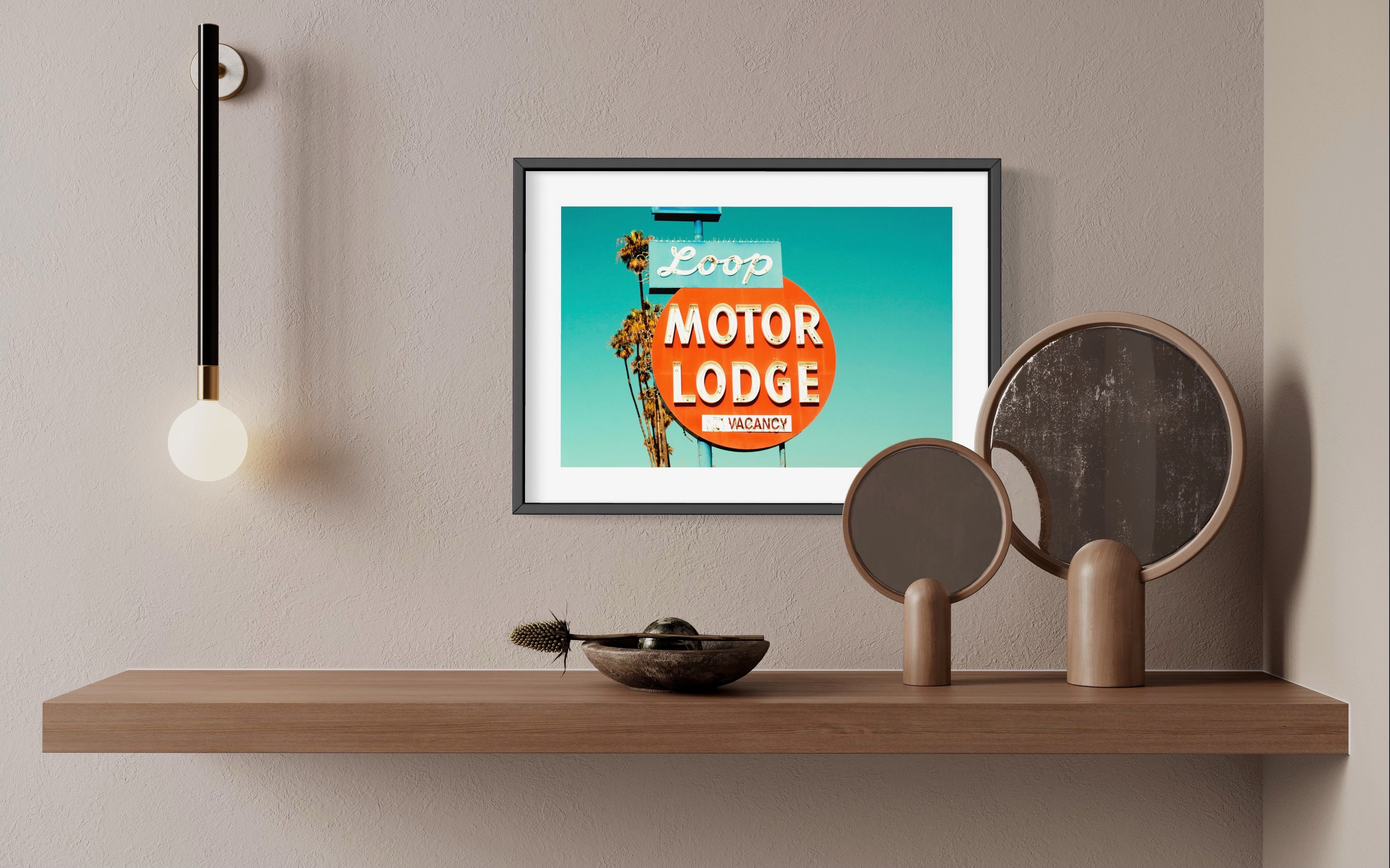 Loop Motor Lodge,  Fine Art Print