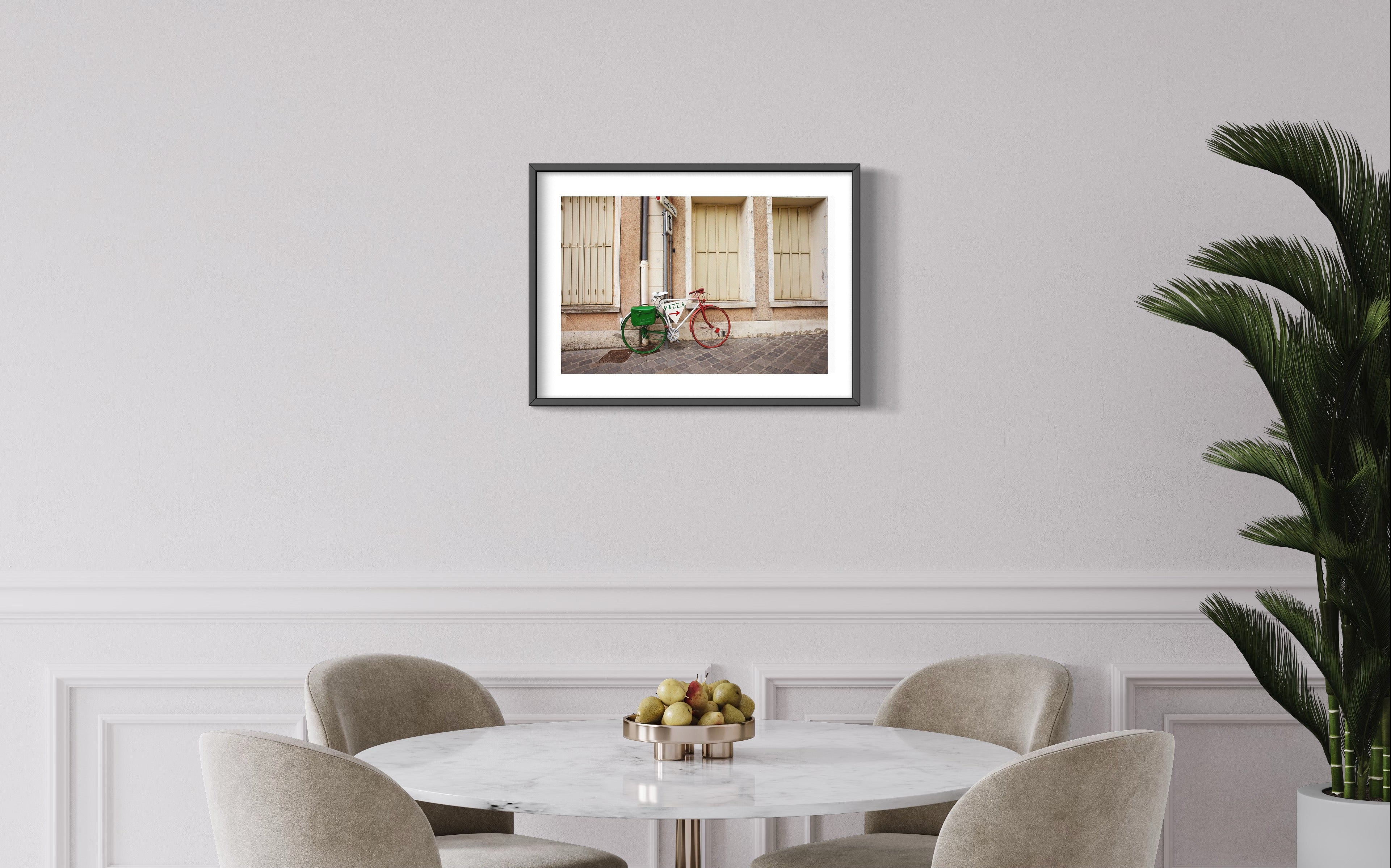 Pizza en Francais,  Fine Art Print