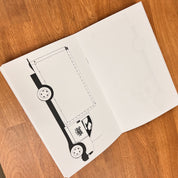 Boxtruck Sketch book Blank - Spray Street