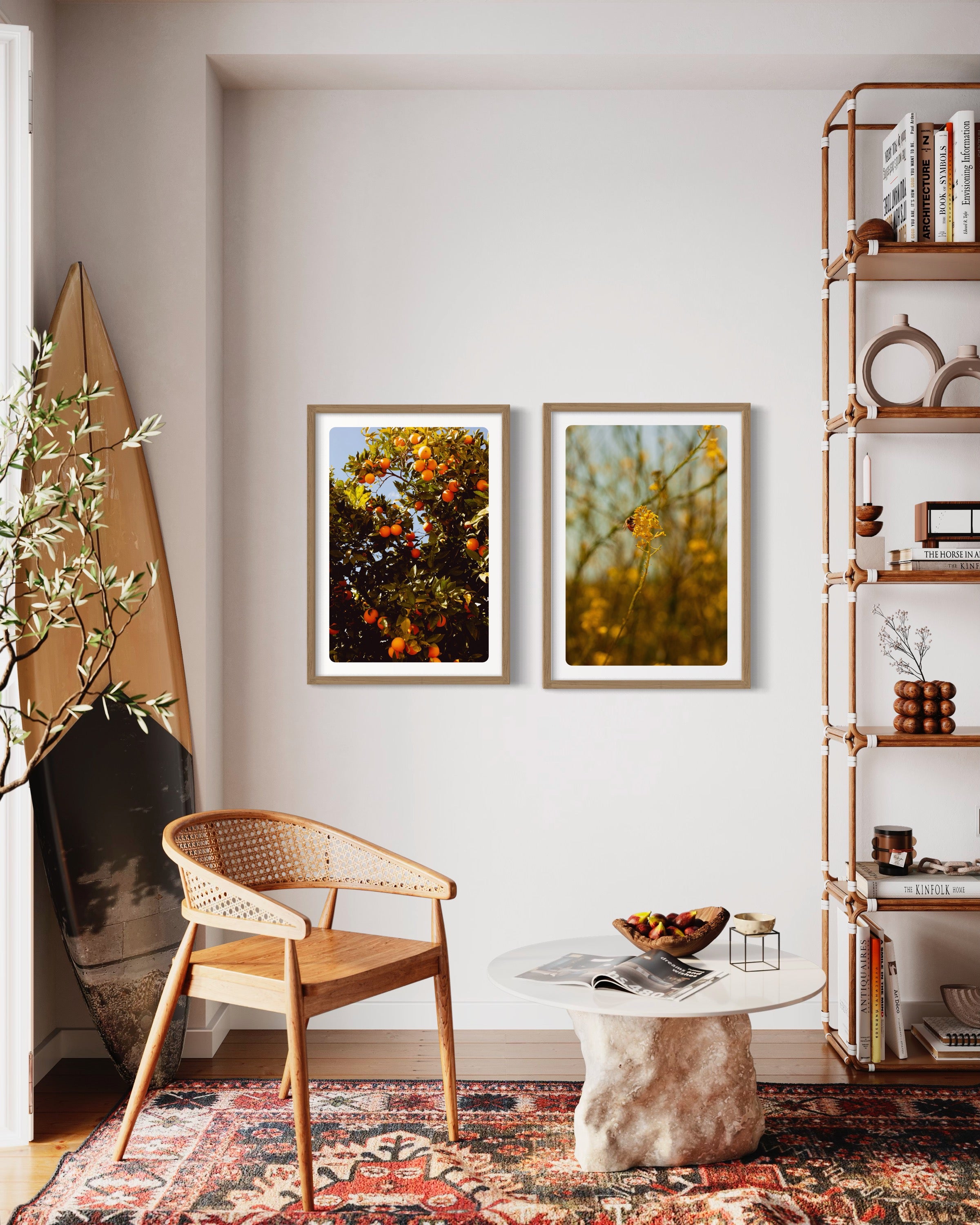 Into the Golden, Still Life with Bee, Fine Art Print