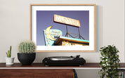 Half Moon Motel, Fine Art Print