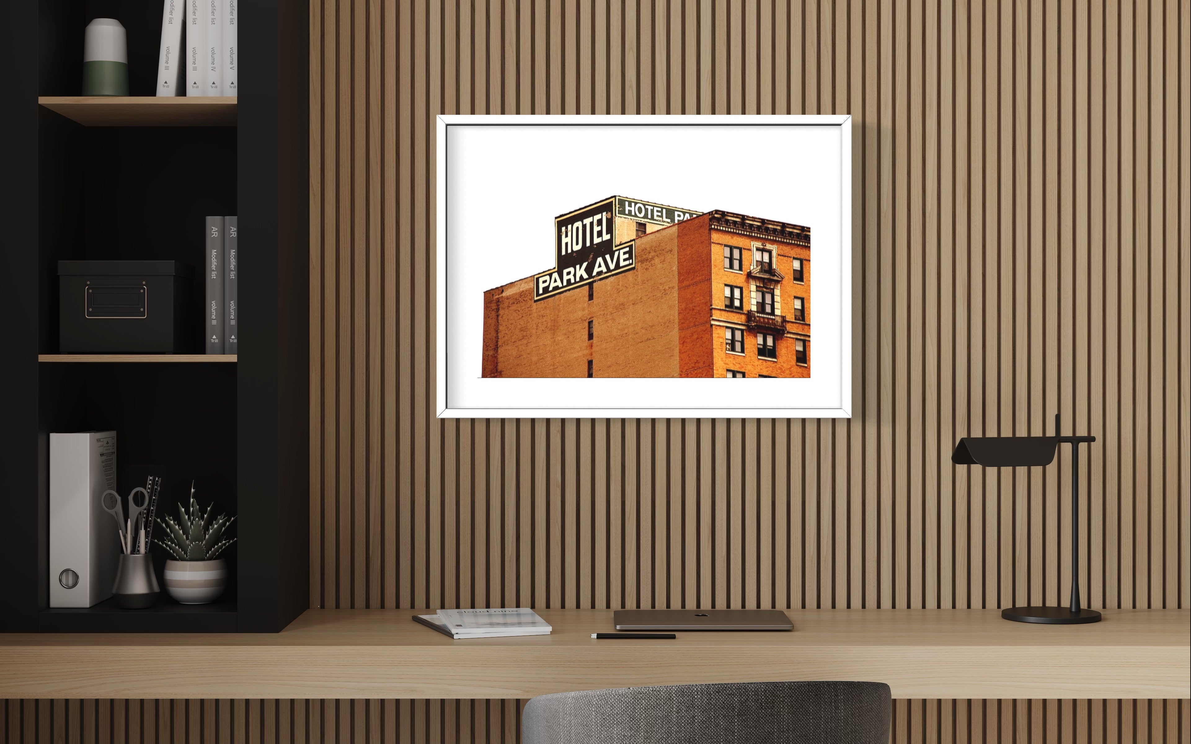Hotel Park Ave., Fine Art Print