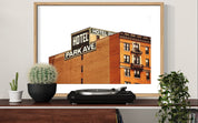 Hotel Park Ave., Fine Art Print