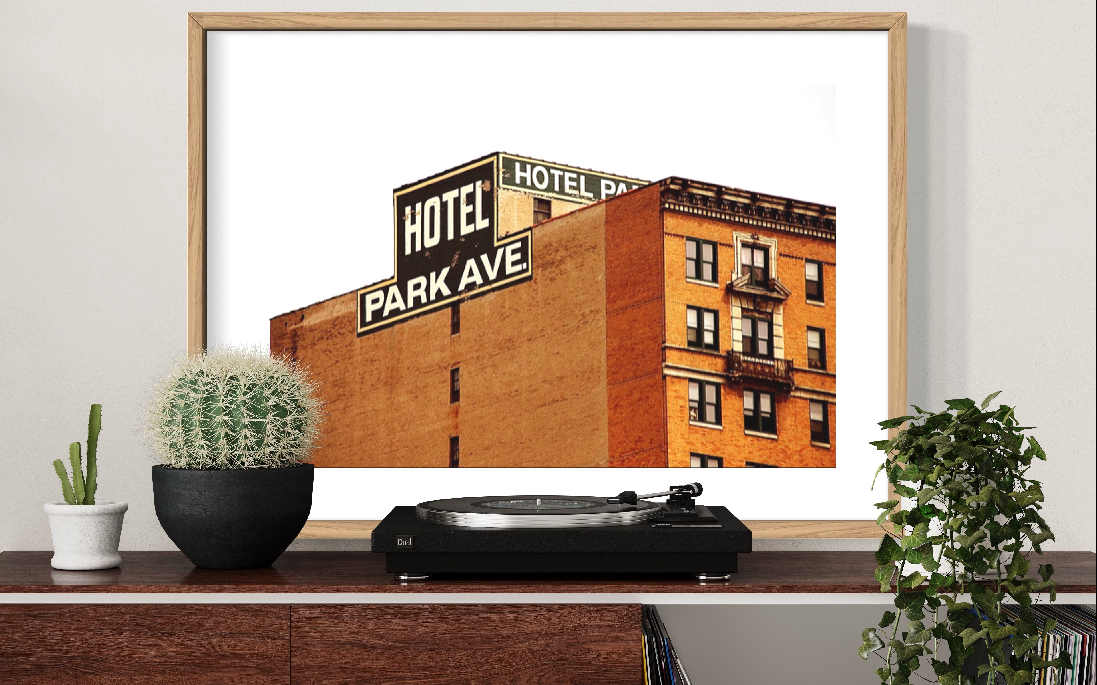 Hotel Park Ave., Fine Art Print