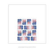 Sardines Screen Printed Cotton Tea Towel
