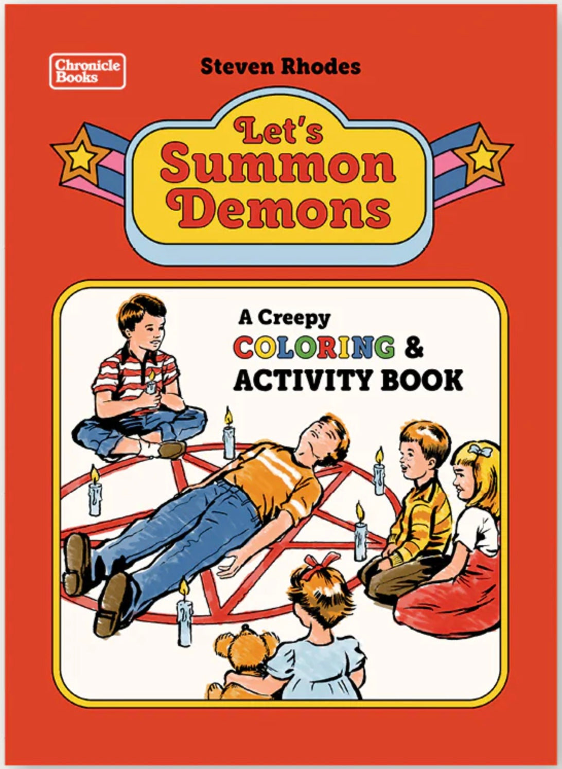Let's Summon Demons Coloring and Activity Book