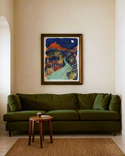 Night Under the Red Rocks Giclee Print by Melissa Lakey