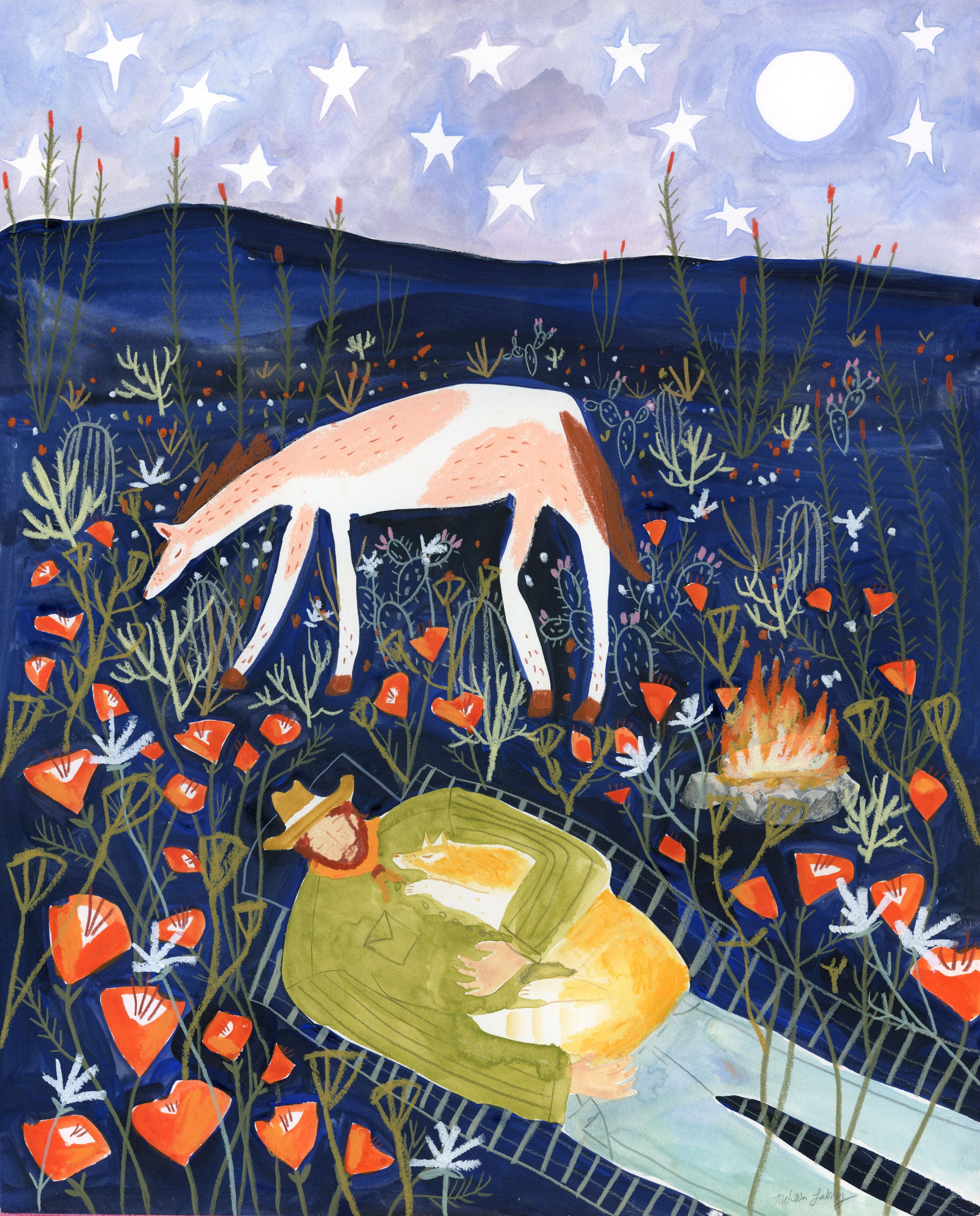 Sleeping Under the Stars - LIMITED EDITION PRINT
