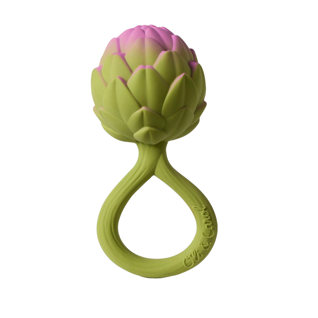 Artichoke Rattle Toy