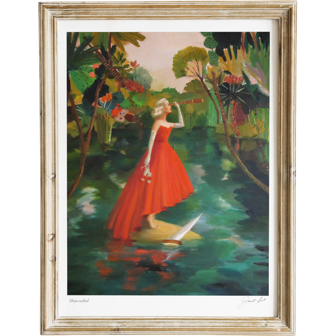 Shipwrecked Art Print - 8.5" X 11"