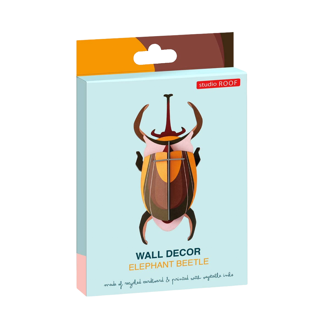 Elephant Beetle - 3D DIY Wall Art Kit