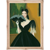 Beauty and the Bat Art Print 8.5"x11"