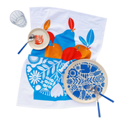 Fruit Bowl Cotton Kitchen Towel