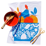 Fruit Bowl Cotton Kitchen Towel