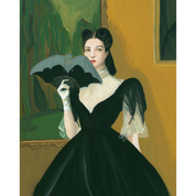 Beauty and the Bat Art Print 8.5"x11"