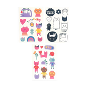 Mini Tattoo Palooza Temporary Tattoos X Suzy - Pawsitive Cat