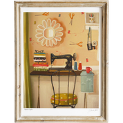 Hipster Crafter | Art Print | 8.5" x 11"