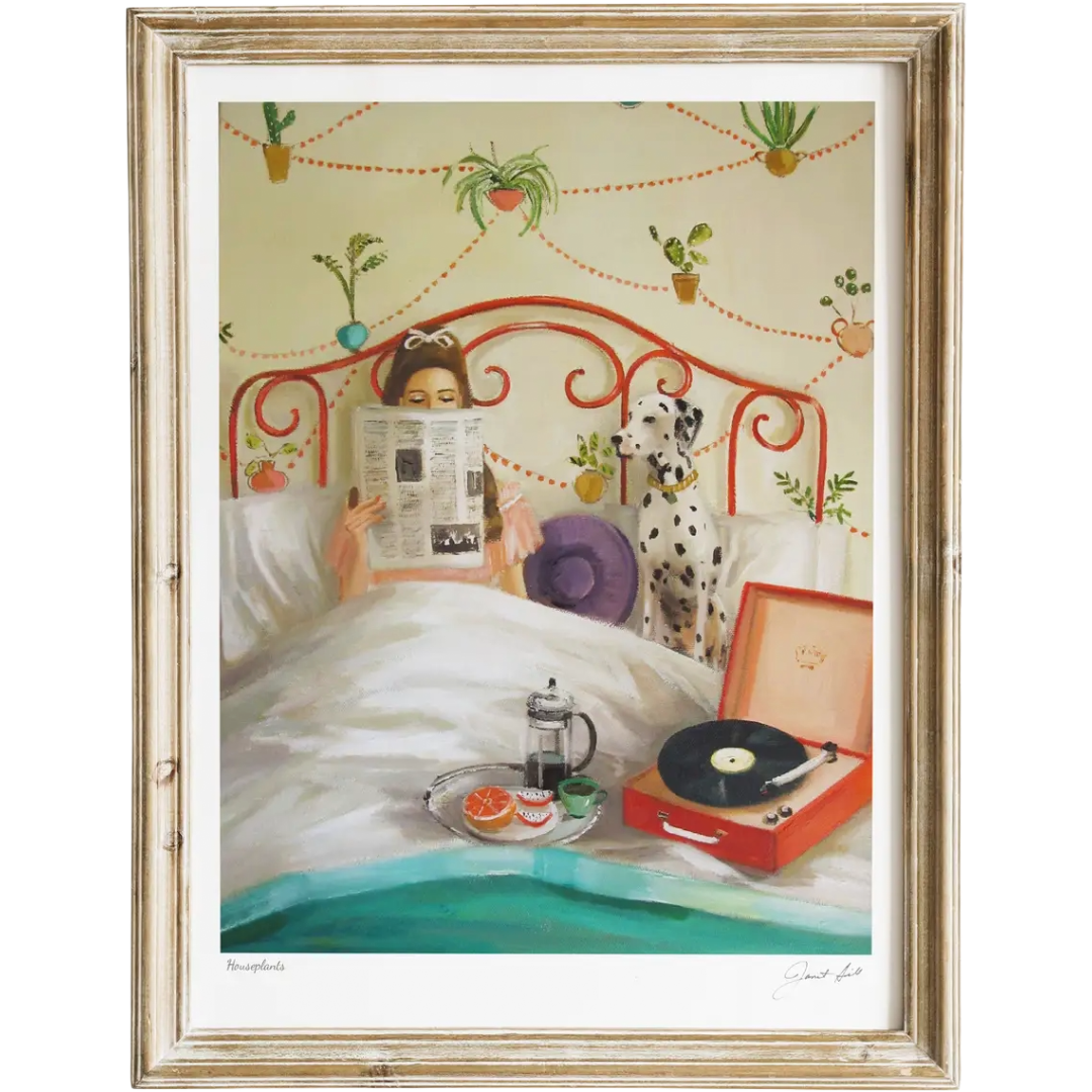 Houseplants | Art Print | 8.5" x 11"