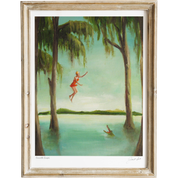 Crocodile Jumper | Art Print | 8.5" x 11"