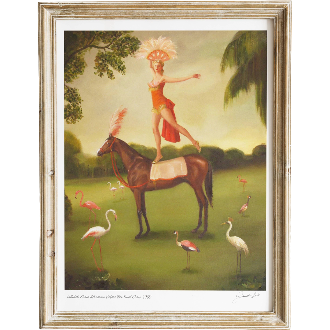 Tallulah Shaw Rehearses | Art Print | 8.5" x 11"