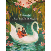 A Swan Boat Full Of Happiness | Greeting Card