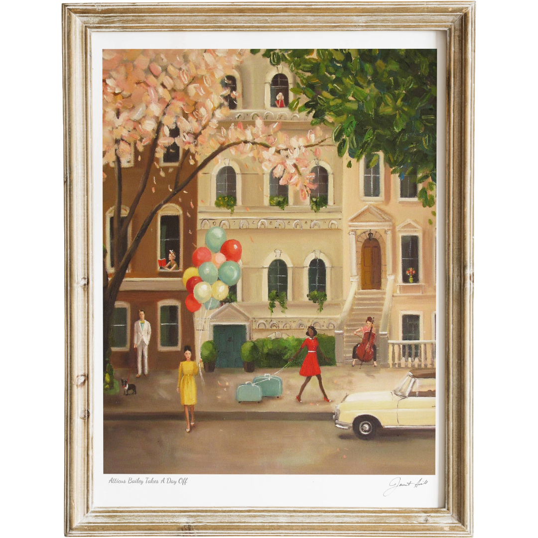 Atticus Bailey Takes A Day Off | Art Print | 8.5" x 11"