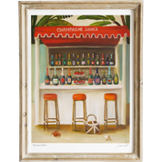 Champagne Shack | Art Print | 8.5" x 11"