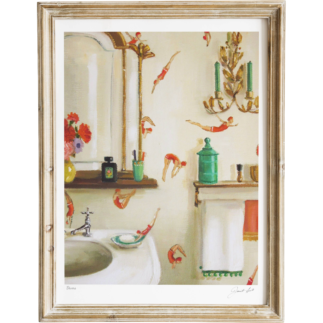 Divers | Art Print | 8.5" x 11"