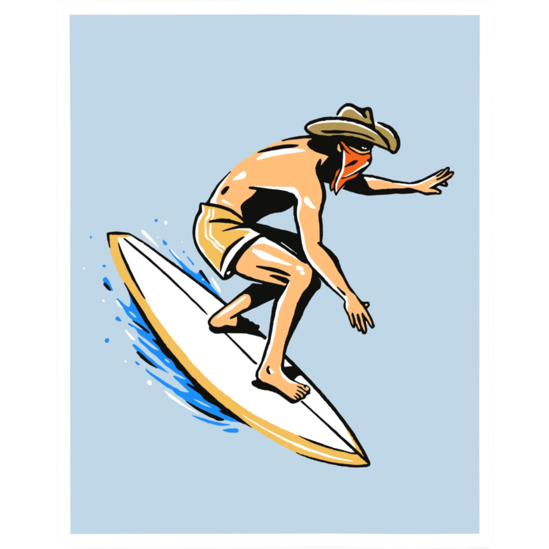 Barrel Rider | Art Print