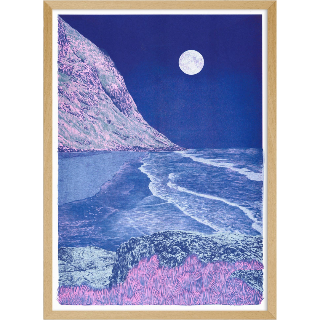 Blue Euphoria | Art Print | Manon Diemer A3 Poster