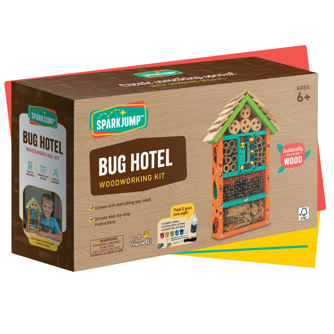 Bug Hotel Butterfly House Woodworking Kit