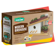 Modern Birdhouse Woodworking Kit