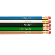 Biomes Pencil Set