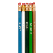 Biomes Pencil Set