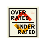 Overrated / Underrated Social Game