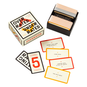 Overrated / Underrated Social Game