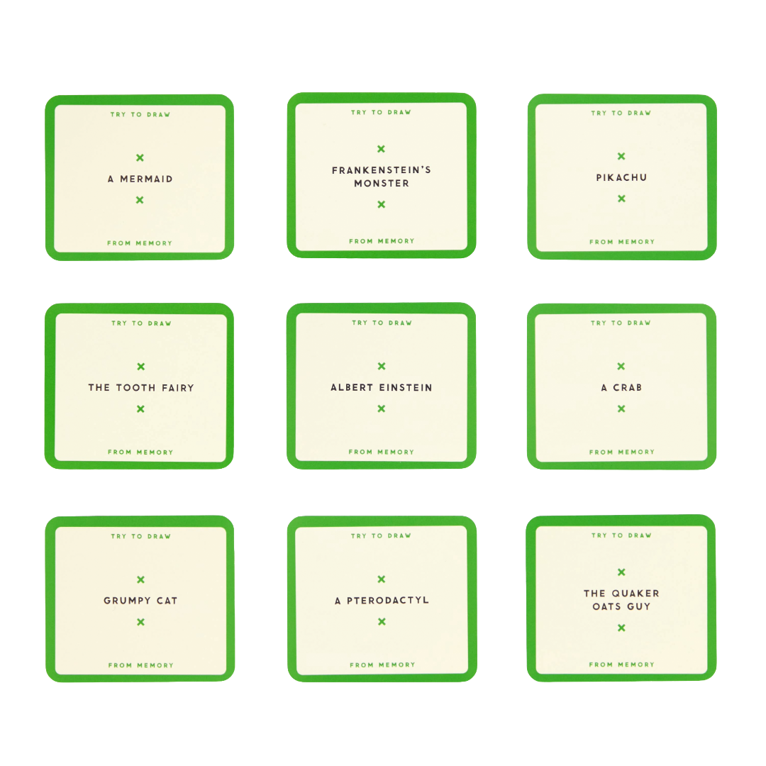 Drawing From Memory Game