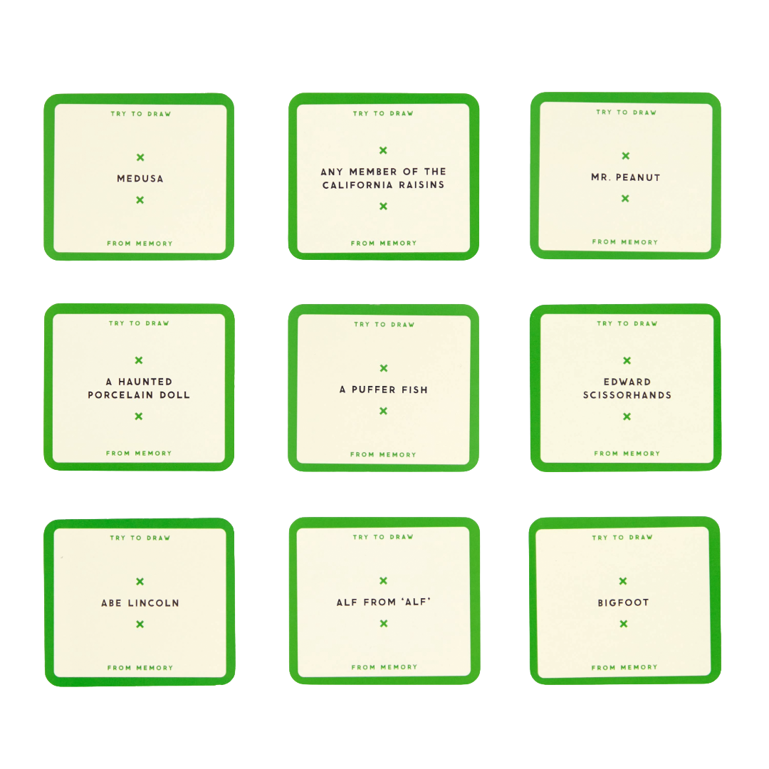 Drawing From Memory Game