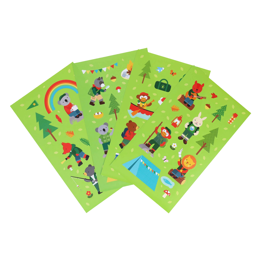 Little Campers | Mini Sticker Set