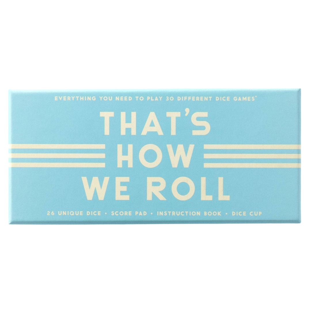 That's How We Roll Dice Game Set