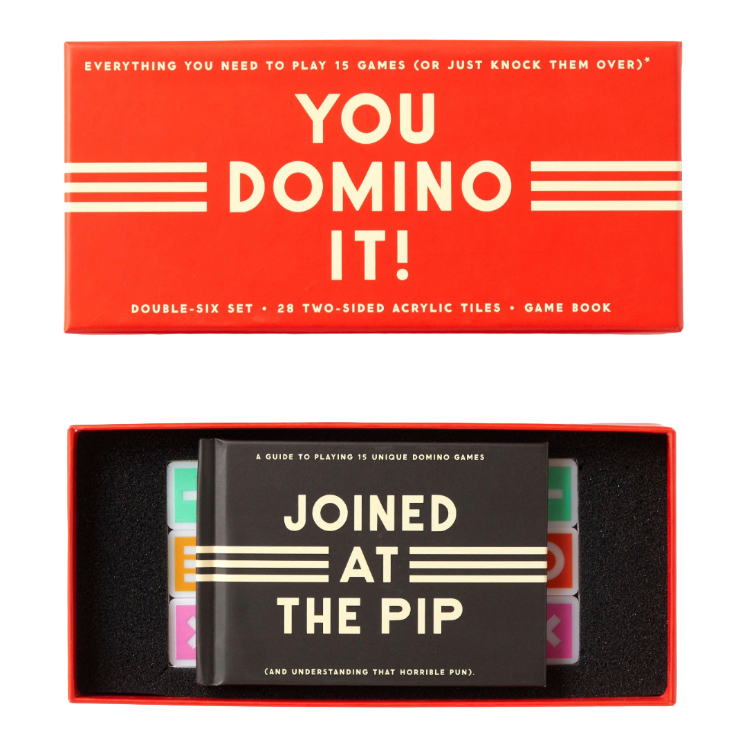You Domino It! Domino Game Set