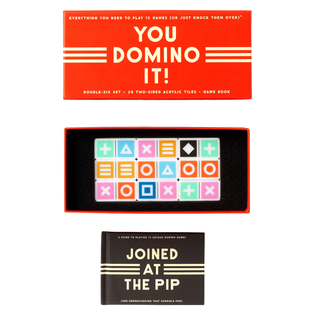 You Domino It! Domino Game Set