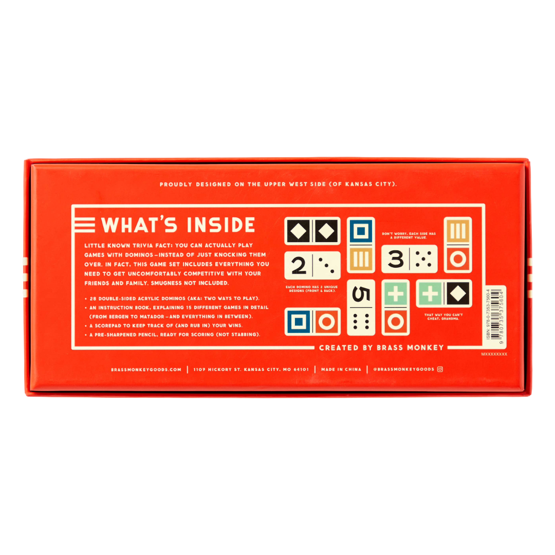 You Domino It! Domino Game Set