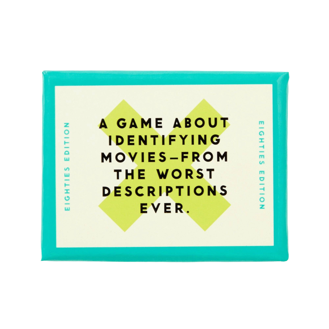 Mini Poorly Explained Movies - 80s Edition