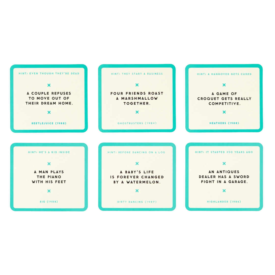 Mini Poorly Explained Movies - 80s Edition